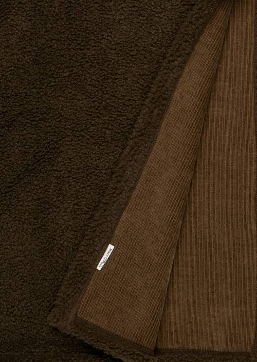 Coperta a quadri modello Fynn Brown Oak - Immagine del prodotto 2