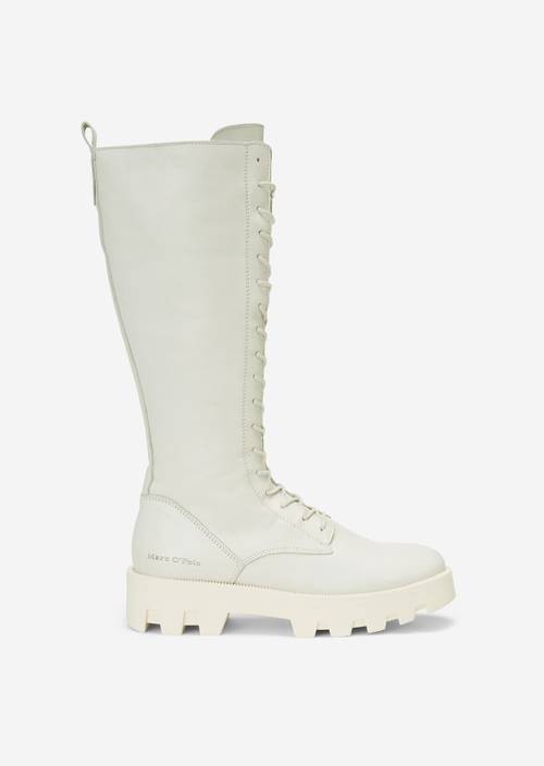 Langschaft-Stiefel offwhite - Produkt Bild 1