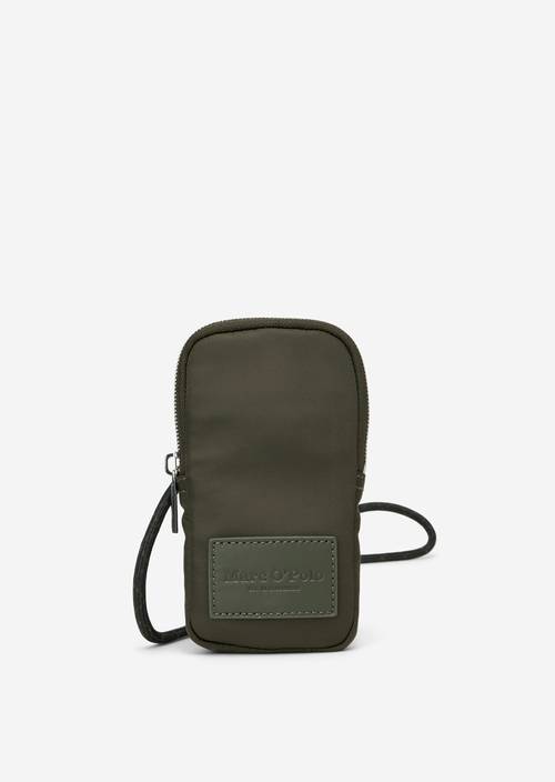 Smartphone-tasje olive green in vooraanzicht