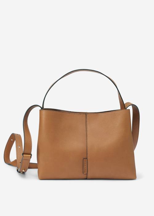 Marc Soft Messenger Bag Cross-body Bag Made Of Soft Calfskin Brown