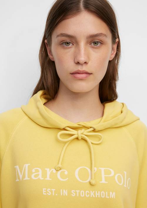Kapuzen-Sweatshirt dusty lemon - Produkt Bild 2