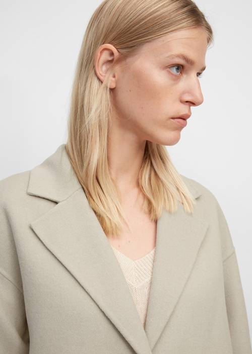 Doubleface-Mantel blushed camel - Produkt Bild 2