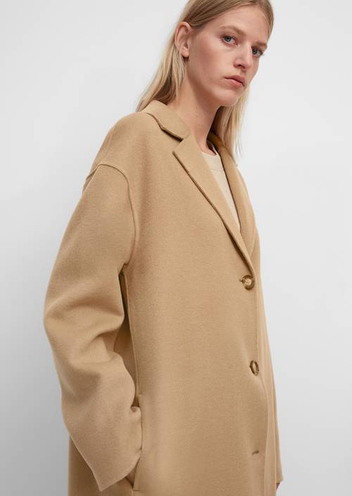 Doubleface-Mantel soft caramel - Produkt Bild 2