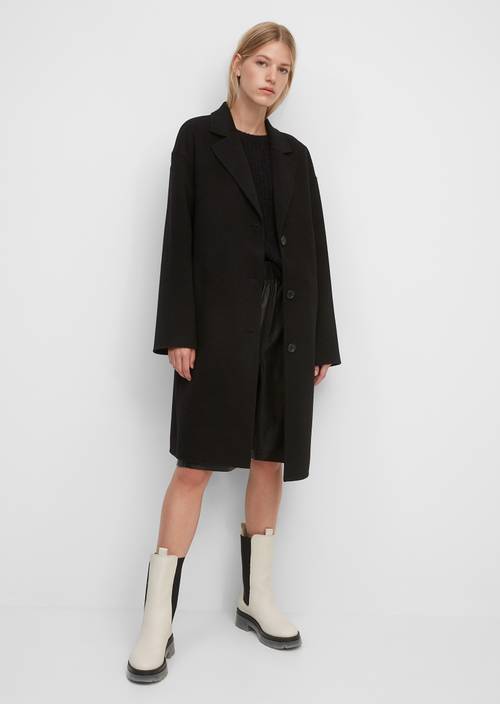 Doubleface-Mantel black - Produkt Bild 1