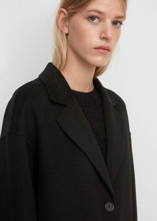Doubleface-Mantel black - Produkt Bild 2