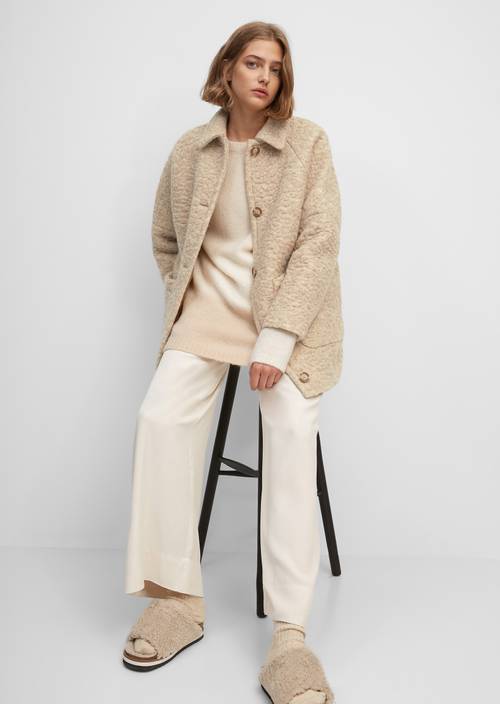 Oversize-Jacke soft caramel - Produkt Bild 1