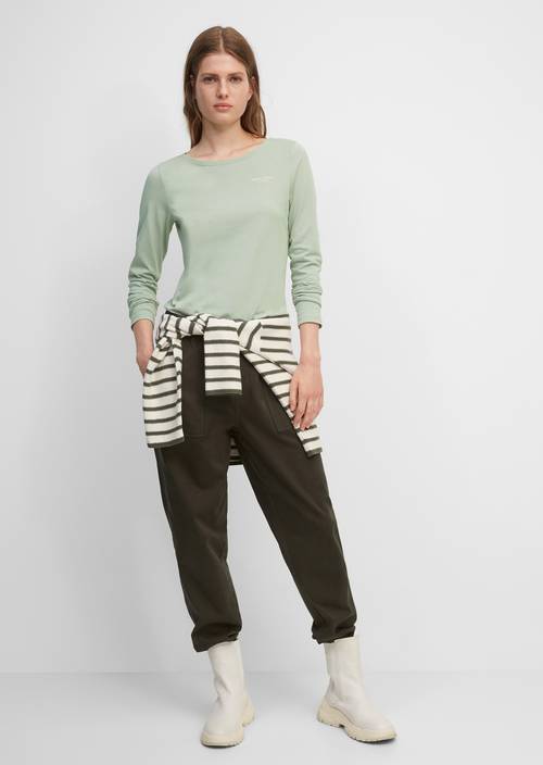 Longsleeve washed spearmint - Produkt Bild 1