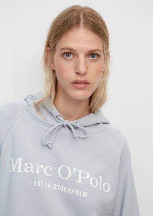 Hooded sweatshirt grey horizon - Product image 1