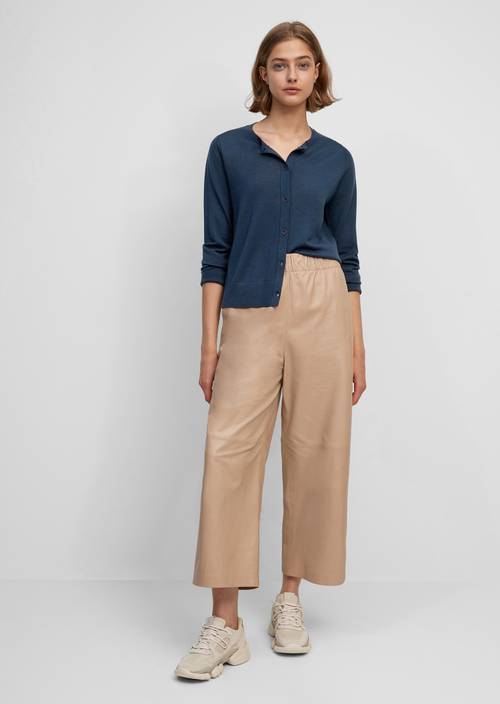 Feinstrick-Cardigan breezy sea in Frontalansicht