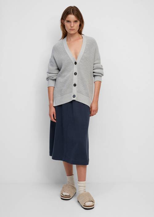 V-Neck-Cardigan foggy melange - Imagen del producto 1