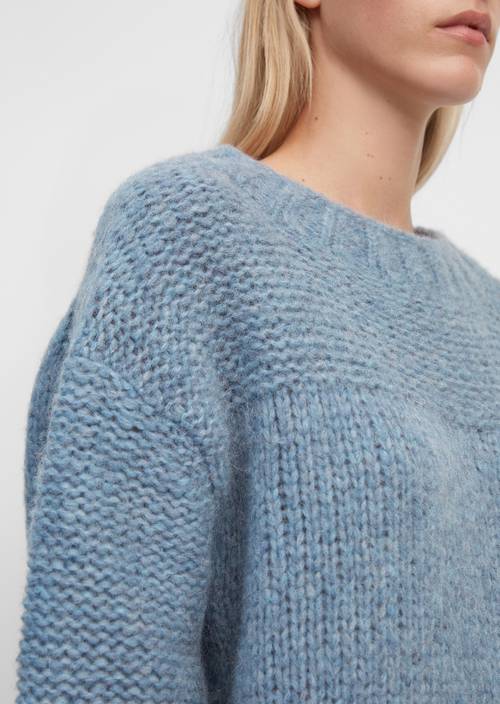 Sweter z dzianiny z krótkim rękawem fall sky - Obraz produktu 2