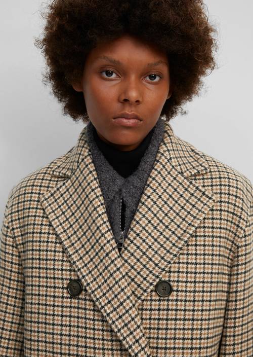 Ruitmotief multi/beige - Product afbeelding 2