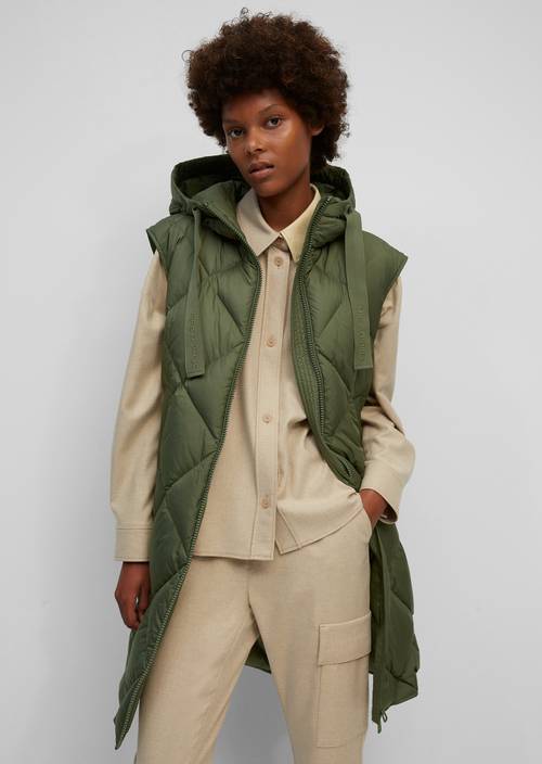 Doudoune bouffante sans manches fresh moss - Image du produit 1