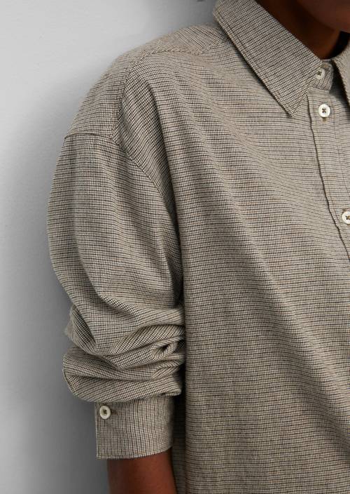 Karierte Boyfriend-Bluse Multi - Produkt Bild 2