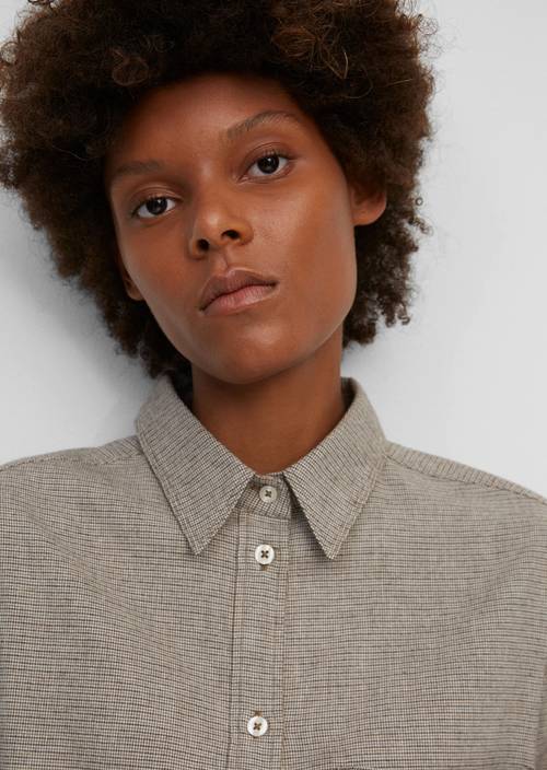 Karierte Boyfriend-Bluse Multi - Produkt Bild 1