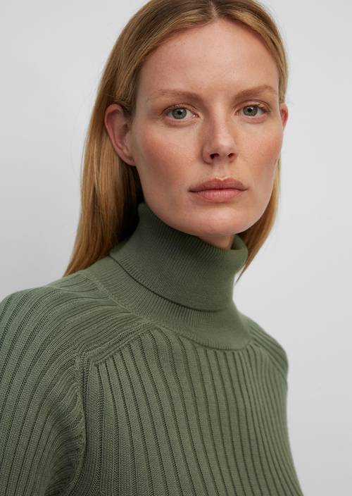 Polo neck jumper fresh moss - Product image 2