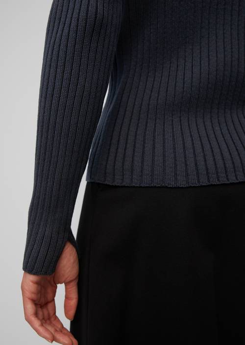Polo neck jumper deep blue sea - Product image 2