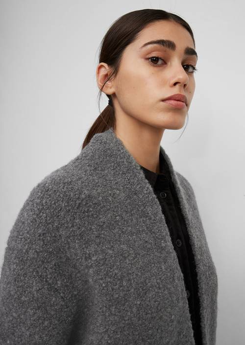 Strickjacke Grau Marco Polo Damen Strickmantel Marc O´Polo