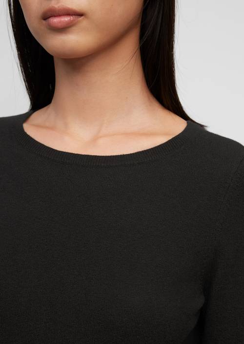 Round neck jumper black - Product image 2