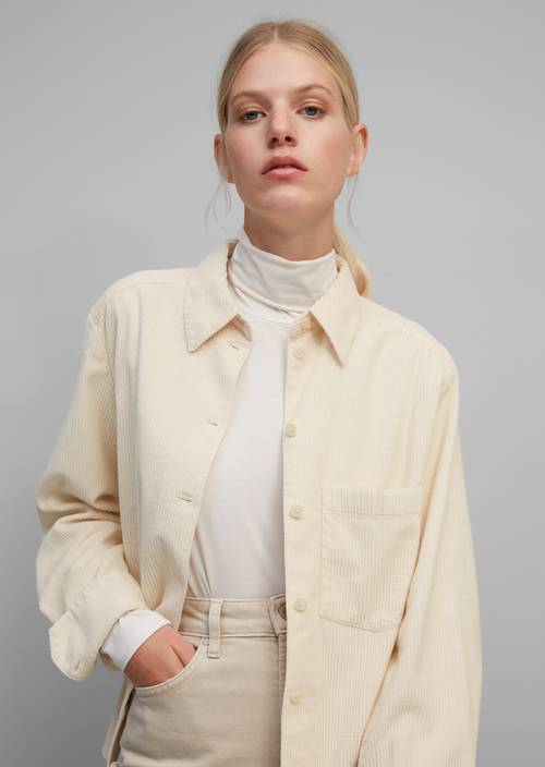 Cord-Bluse shaded sand - Produkt Bild 1