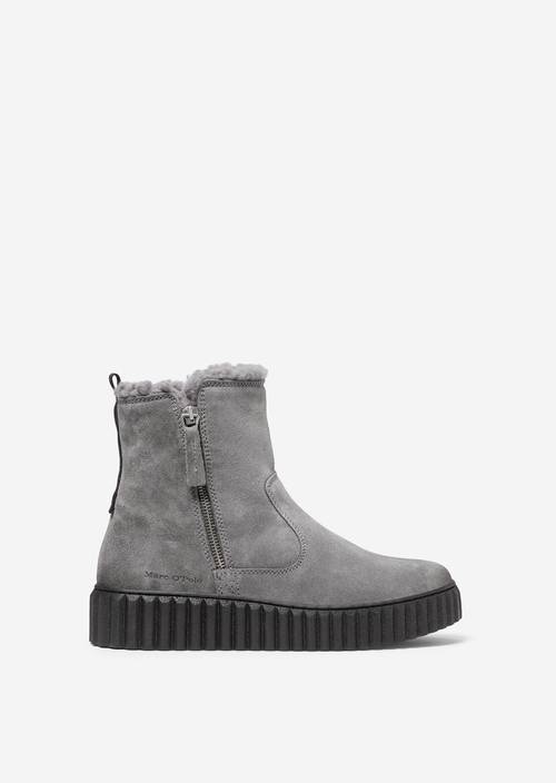 Zip-Bootie grey - Produkt Bild 1