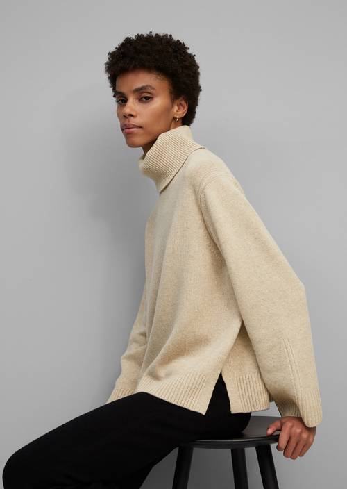 Marc Opolo Marco Polo Rollkragen Damen Rollkragen-Strickpullover