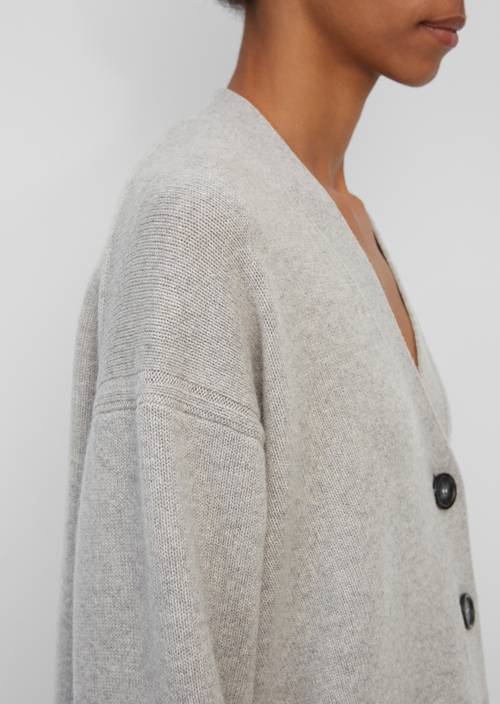 Oversize kardigan foggy melange - Obrázek produktu 2