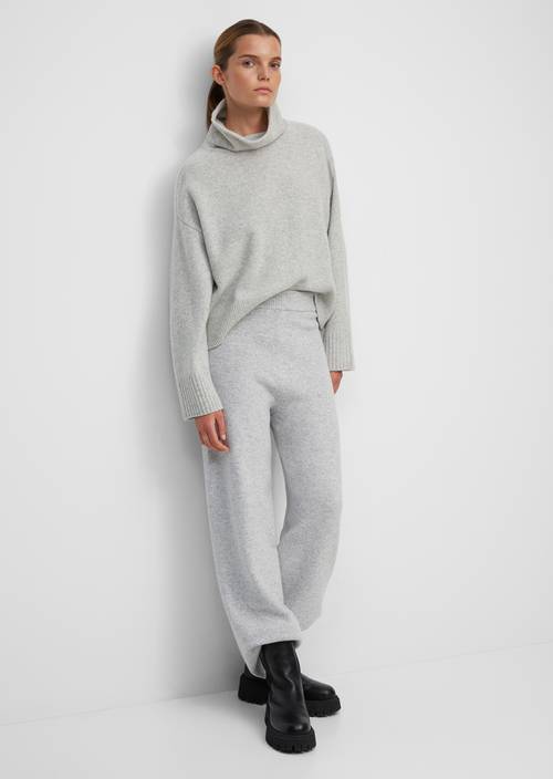 Rollkragen-Pullover multi/foggy melange - Produkt Bild 1