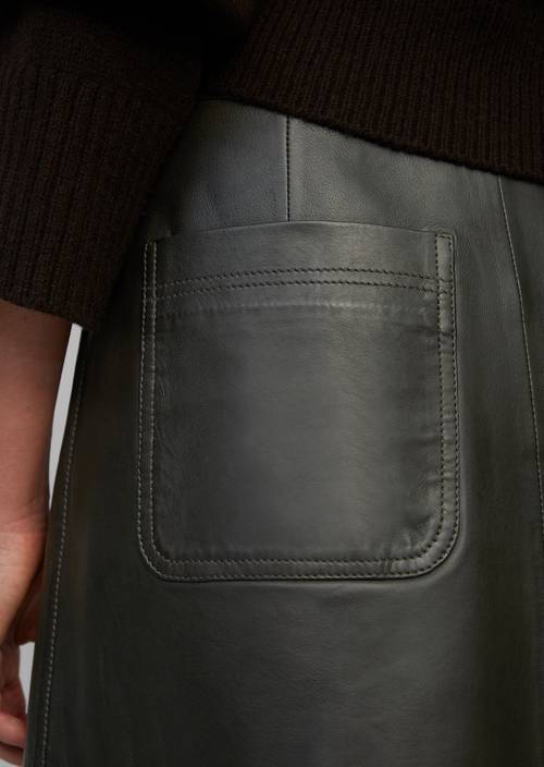 Lederrock deep walnut - Produkt Bild 2