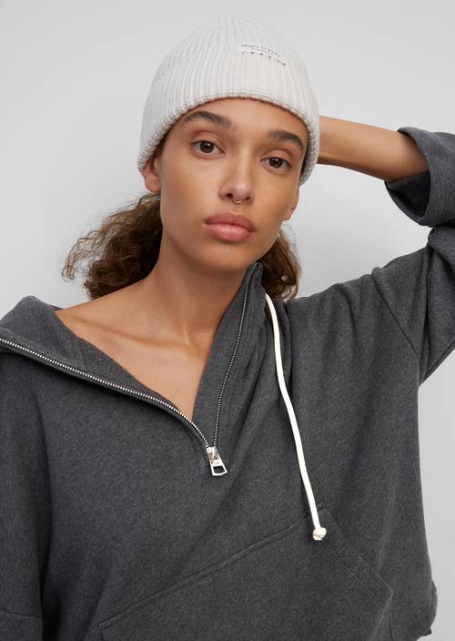 Hooded sweatshirt made of organic cotton gray Hooded sweaters
