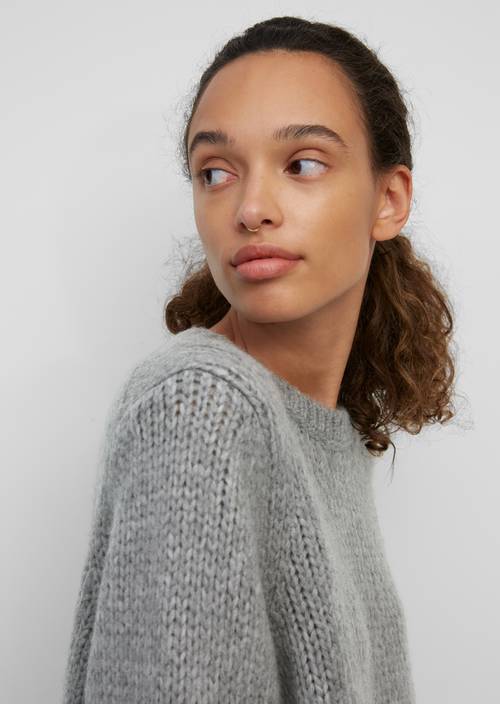 Sweter z grubej dzianiny multi/foggy horizon - Obraz produktu 2