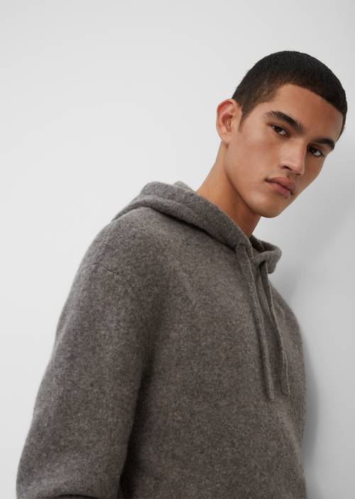 ARCHIVE CODE Kapuzen-Pullover 12 aus Schur- und Kaschmirwolle