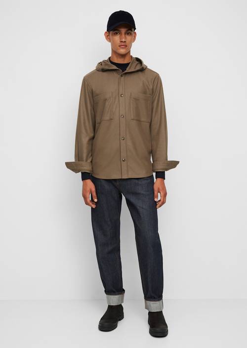 Overshirt nutshell brown - Product afbeelding 1