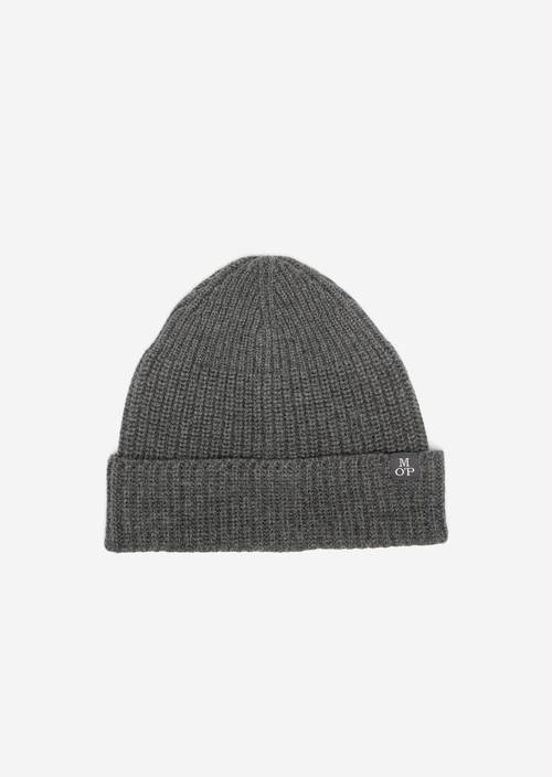 Mütze dark grey melange - Produkt Bild 1