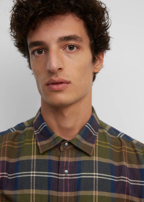 Langarm-Hemd regular multi/deep clay - Produkt Bild 2