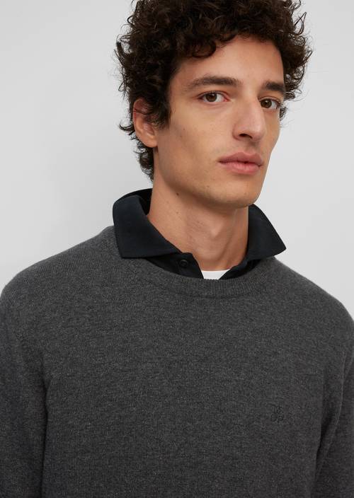 Pull-over dark grey melange - Image du produit 2