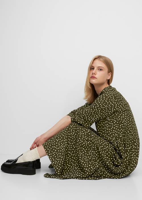 Stufenkleid multi/burnished logs in Frontalansicht