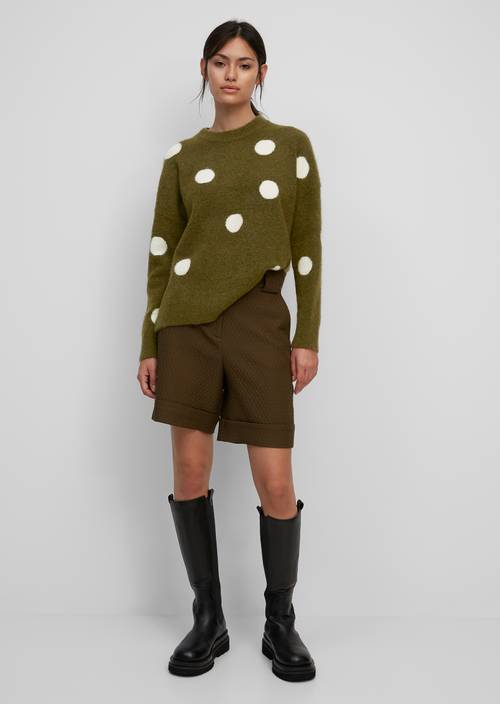 Strickpullover multi/burnished logs in Frontalansicht