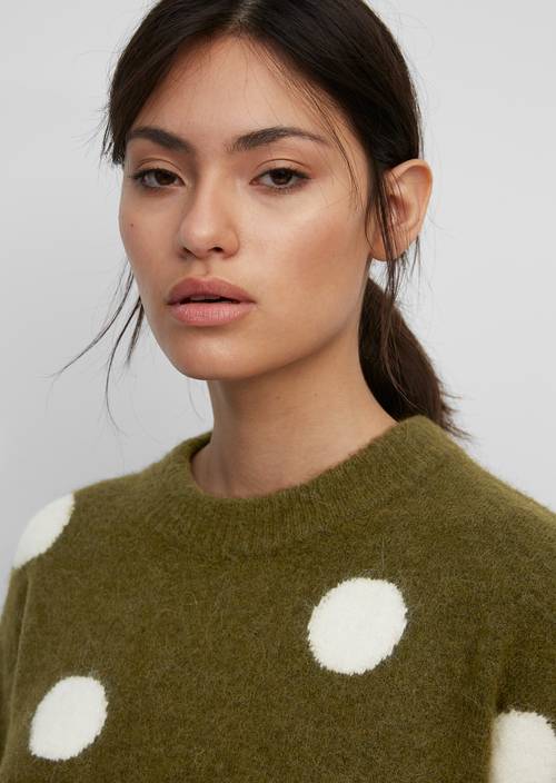 Strickpullover multi/burnished logs in Detailansicht