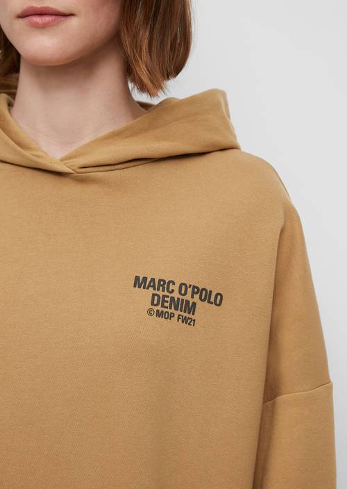 Oversize-Hoodie apple cinnamon in Detailansicht