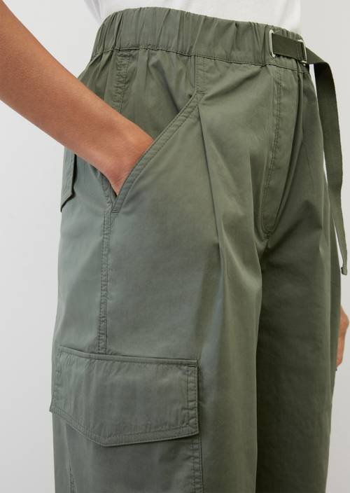 Adventure cargo trousers made of cotton-nylon fabric