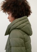 Lightweight hooded quilted jacket, regular fit made of Lightweight hooded quilted jacket, regular fit made of