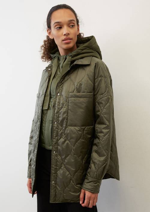 Padded Overshirt relaxed mit Thermore® Ecodown®-Füllung