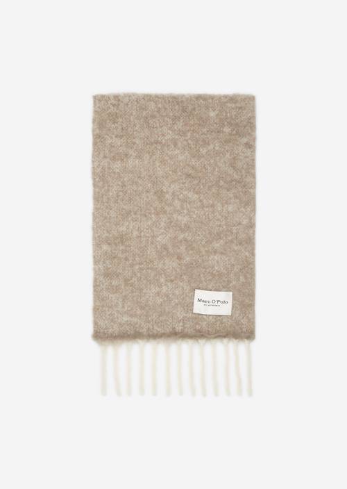 Écharpe à franges Multi en vue de face