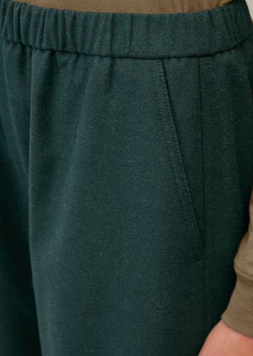 Weite Hose im Joggpants-Stil night forest in Detailansicht