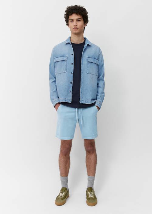 Short en molleton glace bay en vue de face