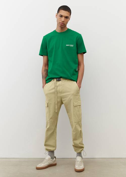 Heavy-Jersey-T-Shirt regular mowed lawn in Frontalansicht