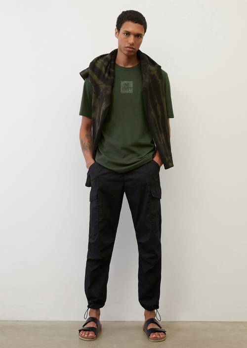 Basic-T-Shirt regular deep well in Frontalansicht