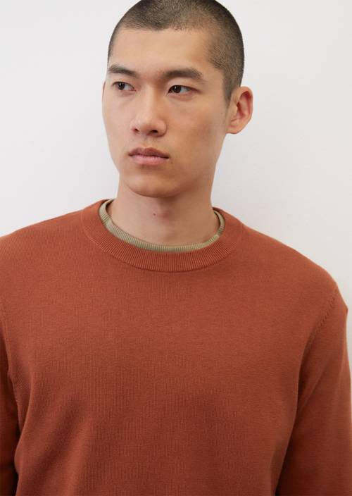 Jersey ligero de manga larga dark crabapple en vista detallada