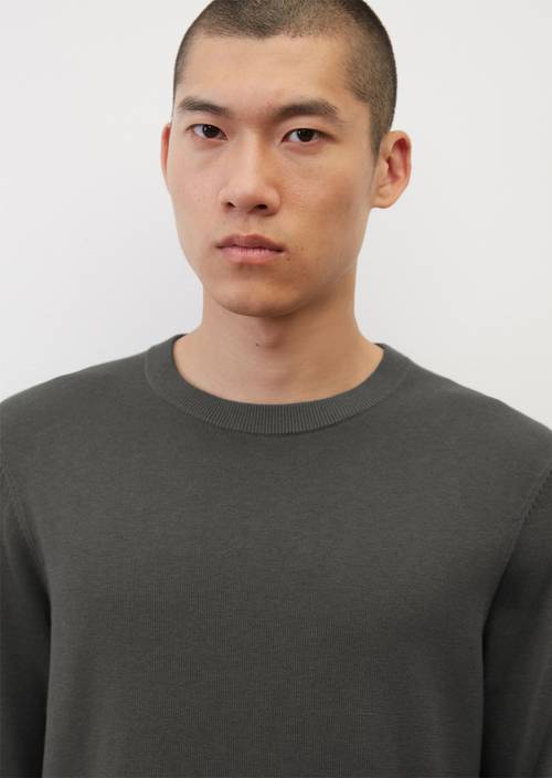 Jersey ligero de manga larga gray pin en vista detallada